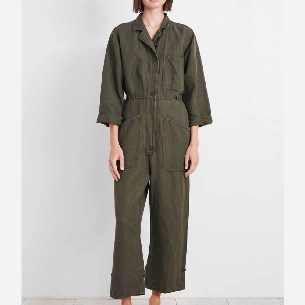 Apiece Apart Ares Olive Jumpsuit